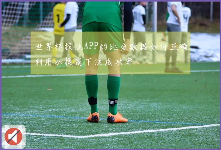 世界杯投注APP的比分数据如何正确利用以提高下注成功率