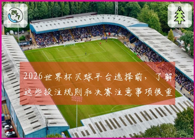 2026世界杯买球平台选择前，了解这些投注规则和决赛注意事项很重要