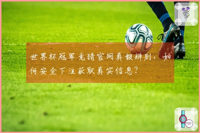 世界杯冠军竞猜官网真假辨别，如何安全下注获取真实信息？
